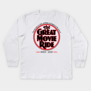 The Great Movie Ride 1989-2017 Kids Long Sleeve T-Shirt